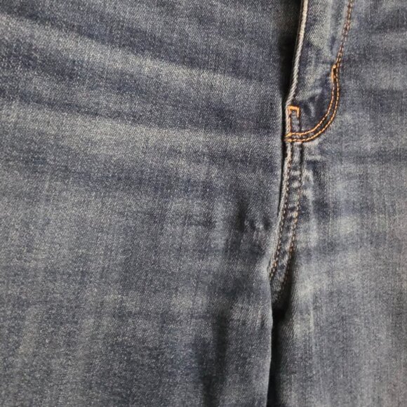 American Eagle Next Level Stretch Hi Rise Jeggings Dark Wash Women's Size 12 - Picture 4 of 8